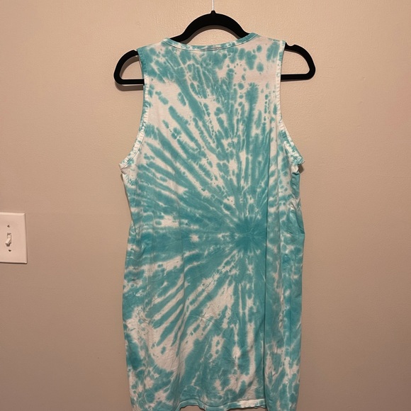J. Crew Tie Dye Sleeveless TShirt Dress - Picture 2 of 4